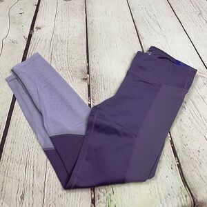 NWT purple joy lab cropped leggings small